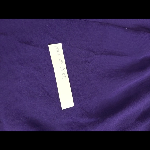 2x 👯♀️Host Pick⚡️Donna Morgan Anne Strapless Chiffon Dress- w/ flaws - Picture 13 of 16